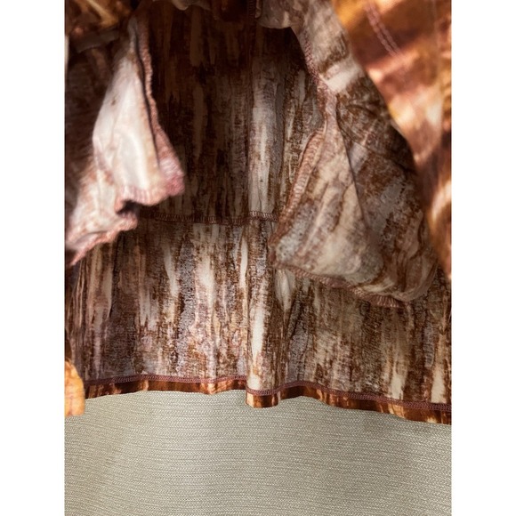 LOGO by Lori Goldstein Water Color  Button Down Blouse - Picture 6 of 11